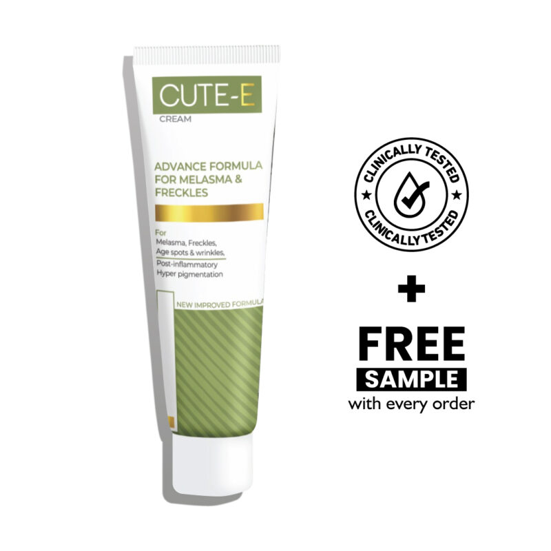 Wisdom Therapeutics Cute-E Cream Advance Formula for Melasma & Freckles