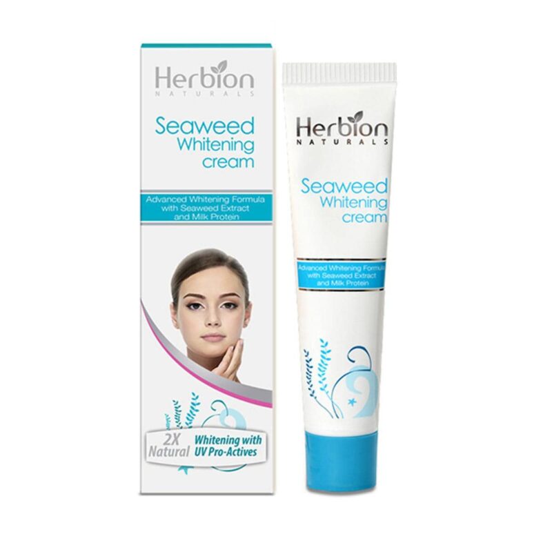 Herbion Seaweed Whitening Cream Mercury Free Skin Brightening Cream