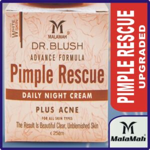 Malamah Pimple Rescue Daily Night Cream (56gm)