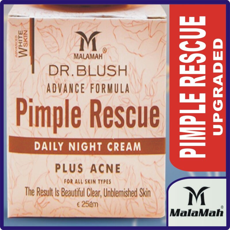 Malamah Pimple Rescue Daily Night Cream (56gm)