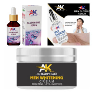 AK Beauty Care Glutathione Serum Man glowing Serum Man whitening Cream