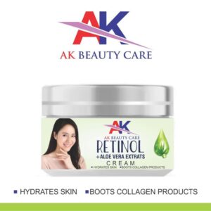 AK Beauty Care Retinol Aloe Vera Extrats Cream (75gm)