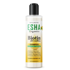 Esha Organics Biotin Anti-Hairfall Shampoo