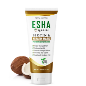Esha Organics Biotin & Keratin Hair Mask