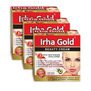 Irha Gold Beauty Cream (30gm) Pack of 3