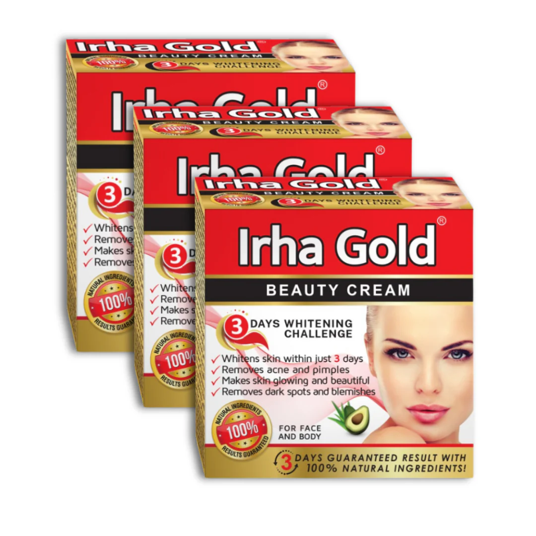 Irha Gold Beauty Cream (30gm) Pack of 3 1 Irha Gold Beauty Cream (30gm) Pack of 3