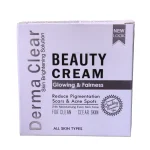 Derma Clear Beauty Cream Glowing & Fairness (30gm)