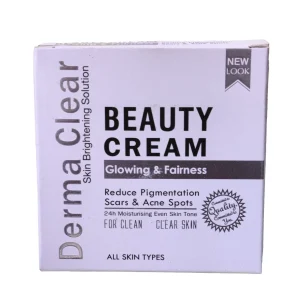 Derma Clear Beauty Cream Glowing & Fairness (30gm)