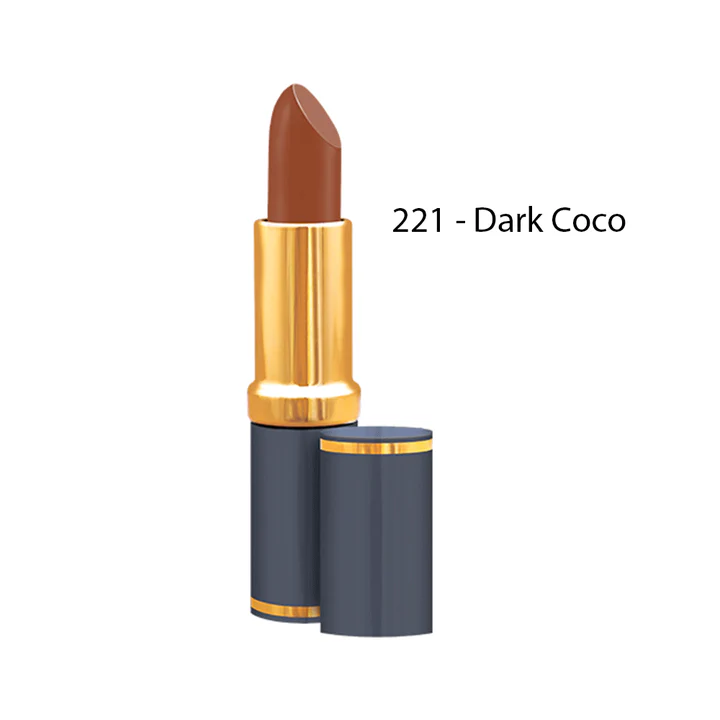 Medora Matte Lipstick Shade #221 Dark Coco 1 Medora Matte Lipstick Shade #221 Dark Coco