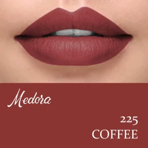 Medora Matte Lipstick Shade #225 Coffee