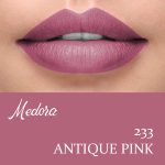 Medora Matte Lipstick Shade #233 Antique Pink