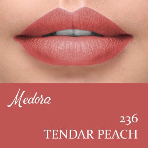 Medora Matte Lipstick Shade #236 Tendar Peach