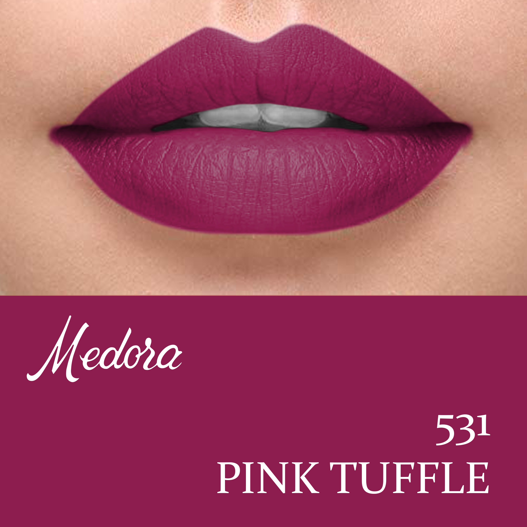 Medora Matte Lipstick Shade #531 Pink Tuffle 1 Medora Matte Lipstick Shade #531 Pink Tuffle