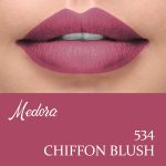 Medora Matte Lipstick Shade #534 Chiffon Blush