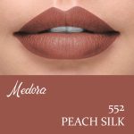 Medora Matte Lipstick Shade #552 Peach Silk