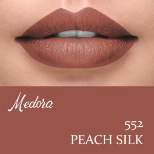 Medora Matte Lipstick Shade #552 Peach Silk