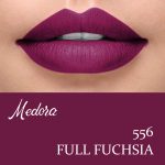 Medora Matte Lipstick Shade #556 Full Fuchsia