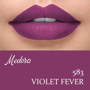 Medora Matte Lipstick Shade #583 Violet Fever