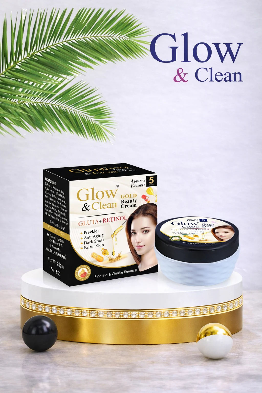Glow & Clean Gold Beauty Cream 1 Glow & Clean Gold Beauty Cream