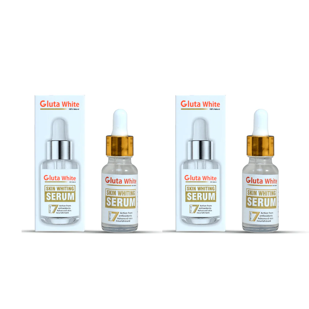 Gluta White Whitening Serum Bundle With Discount Price (50ml Each) 1 Gluta White Whitening Serum Bundle With Discount Price (50ml Each)