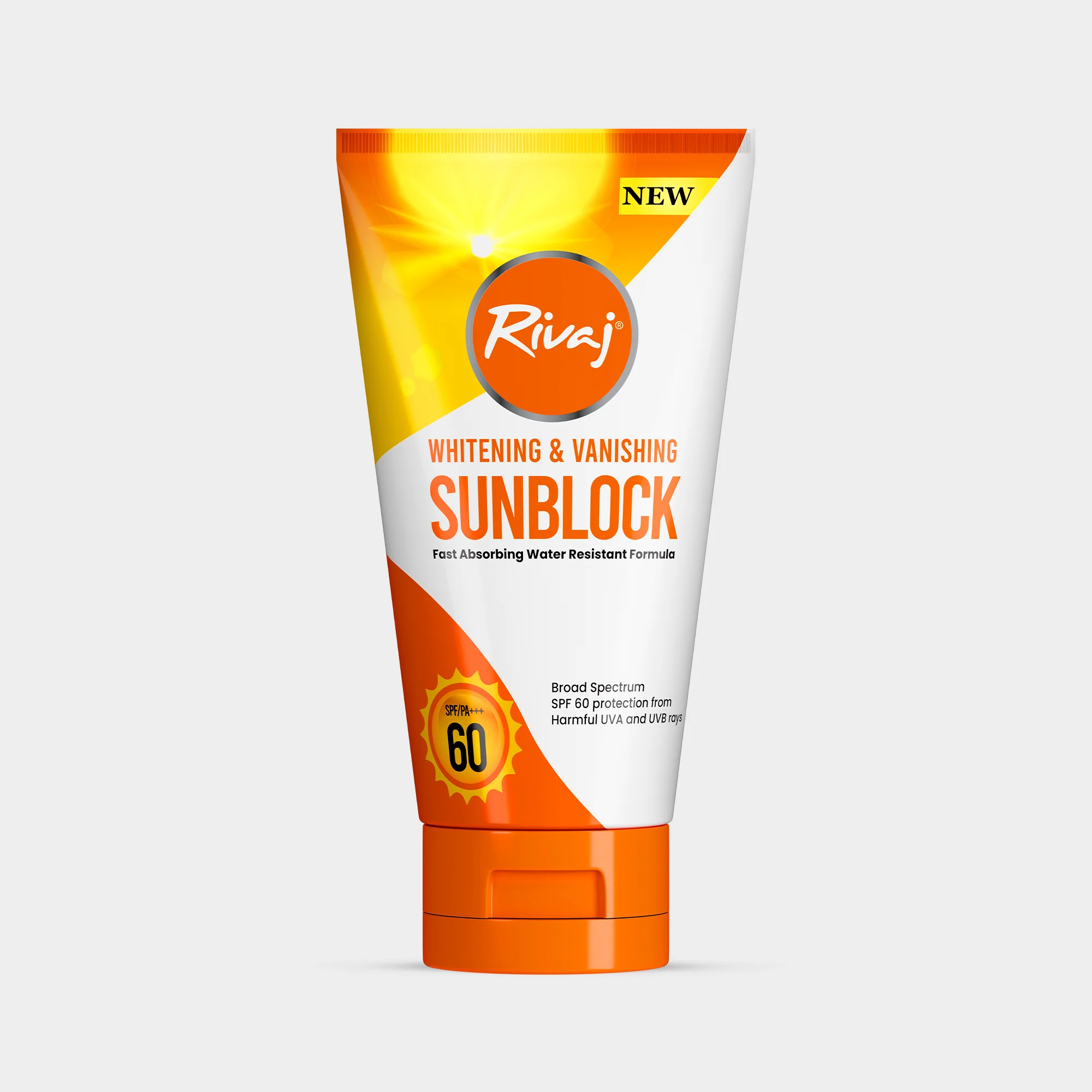 Rivaj UK Whitening & Vanishing Sunblock SPF-60 (100ml) 1 Rivaj UK Whitening & Vanishing Sunblock SPF-60 (100ml)