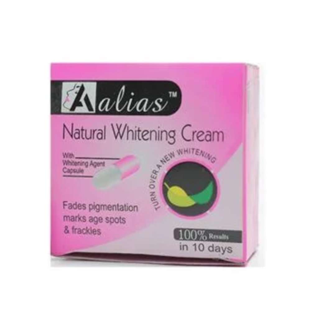 Aalias Natural Whitening Cream (30gm) 1 Aalias Natural Whitening Cream (30gm) – authentic Pakistani & Asian beauty product in the USA | Aleena Cosmetics