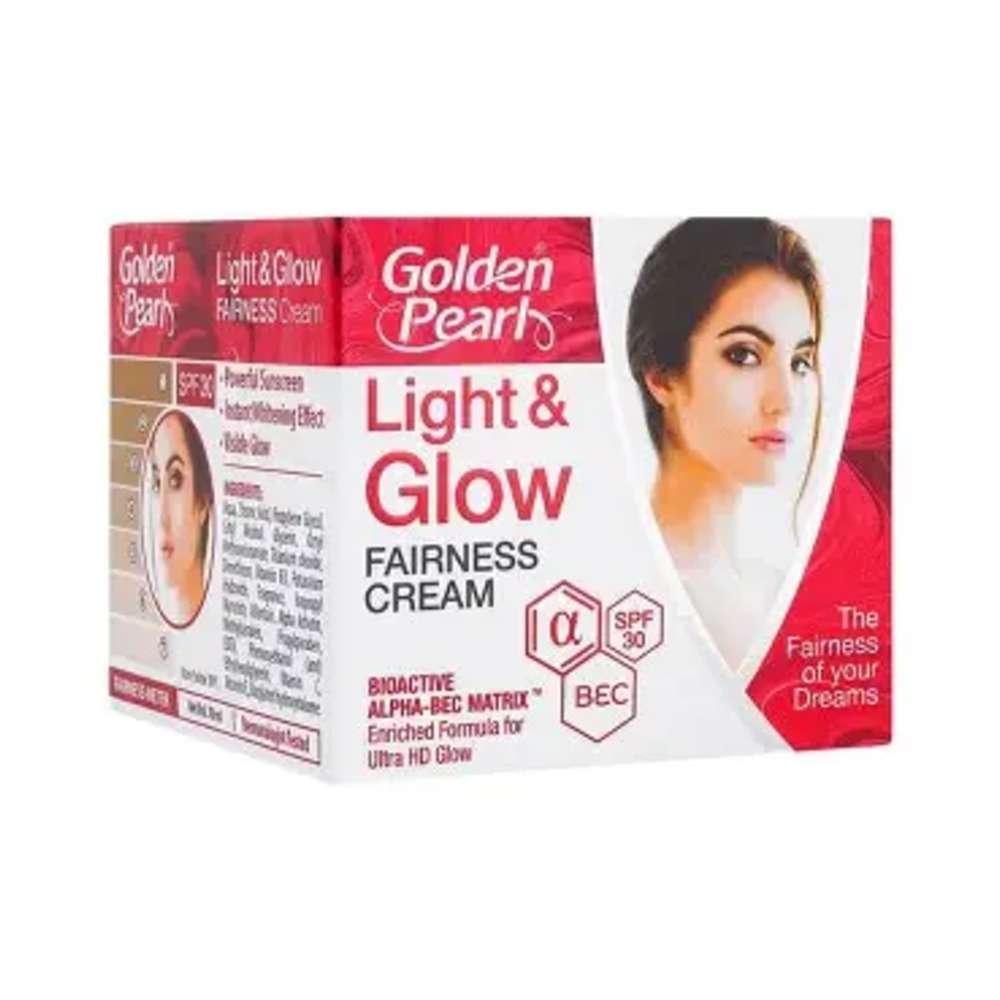 Golden Pearl Light & Glow Fairness Cream (25gm) 1 Golden Pearl Light & Glow Fairness Cream (25gm) – authentic Pakistani & Asian beauty product in the USA | Aleena Cosmetics