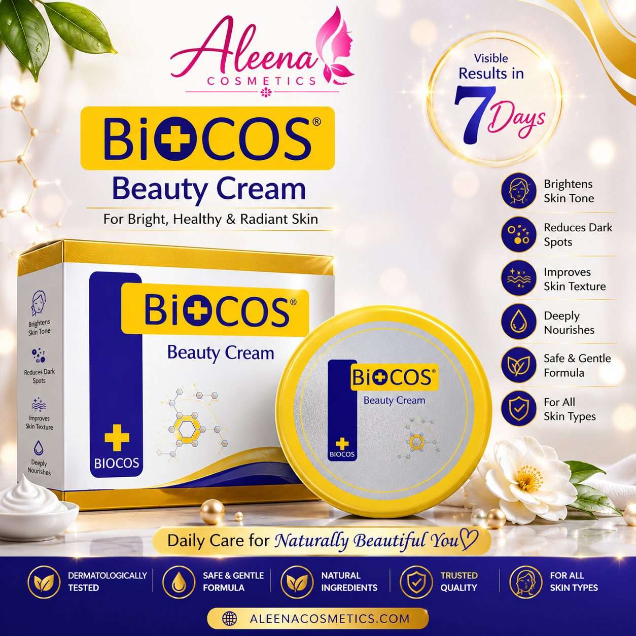 5 Best Whitening Creams for Glowing Skin: A Complete Guide 16 best whitening creams for glowing skin - Biocos beauty cream
